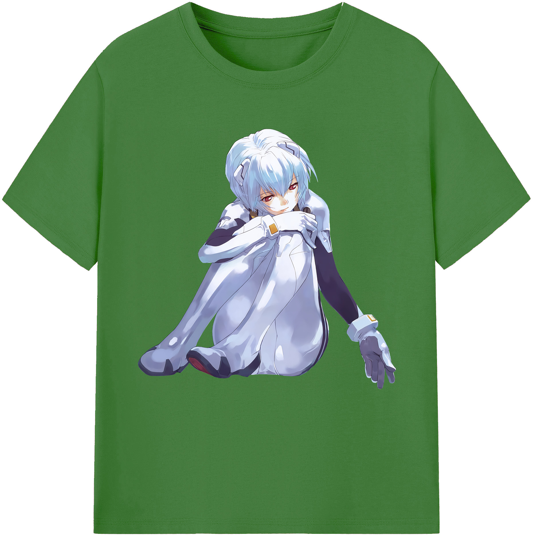 （画像用） EVA 新世紀エヴァンゲリオン レディースカジュアルプリントTシャツ（綿100％）